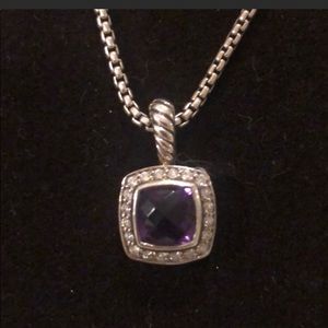 David Yurman amethyst necklace
